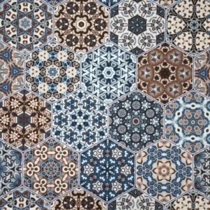 Hexagony 02 soft velvet